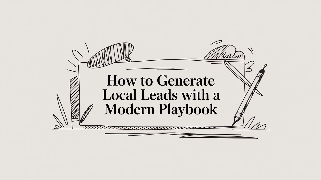 How to Generate Local Leads with a Modern Playbook