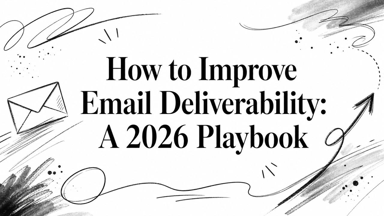How to Improve Email Deliverability: A 2026 Playbook