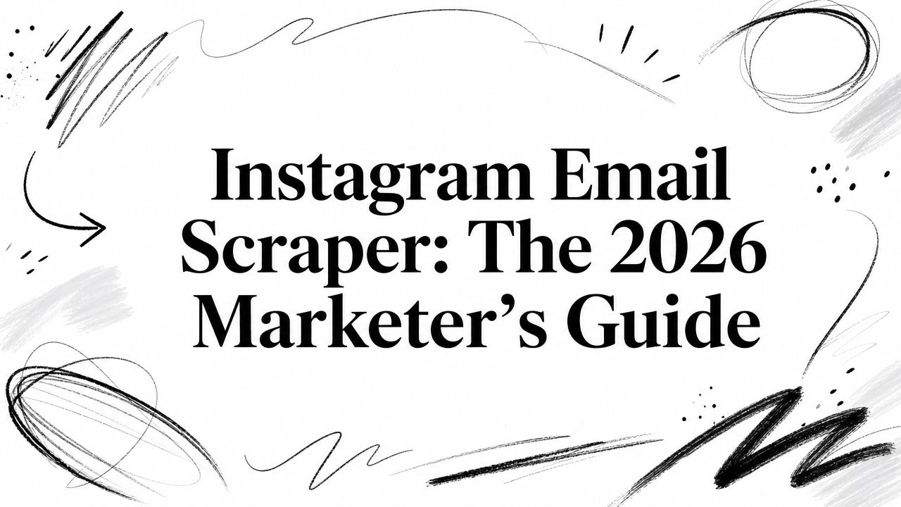 Instagram Email Scraper: The 2026 Marketer's Guide
