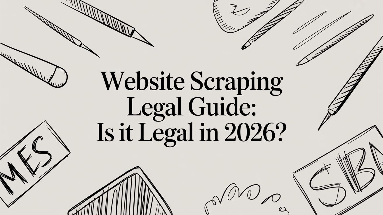 Website Scraping Legal Guide: Is It Legal in 2026?